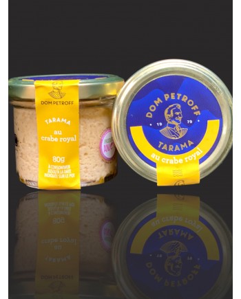 Tarama au Crabe Royale - DOM PETROFF