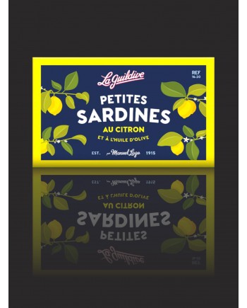 Petites Sardines au Citron et  Huile d'Olive - LA GUILDIVE