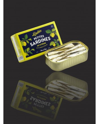 Petites Sardines au Citron et  Huile d'Olive - LA GUILDIVE