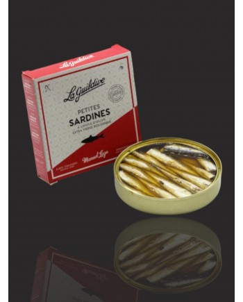 Petites sardines à Huile d'Olive BIO - LA GUILDIVE