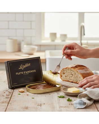 Filets d'Anchois de Cantabrie à Huile d'Olive - LA GUILDIVE
