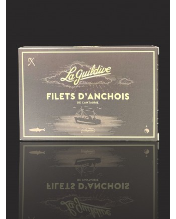 Filets d'Anchois de Cantabrie à Huile d'Olive - LA GUILDIVE