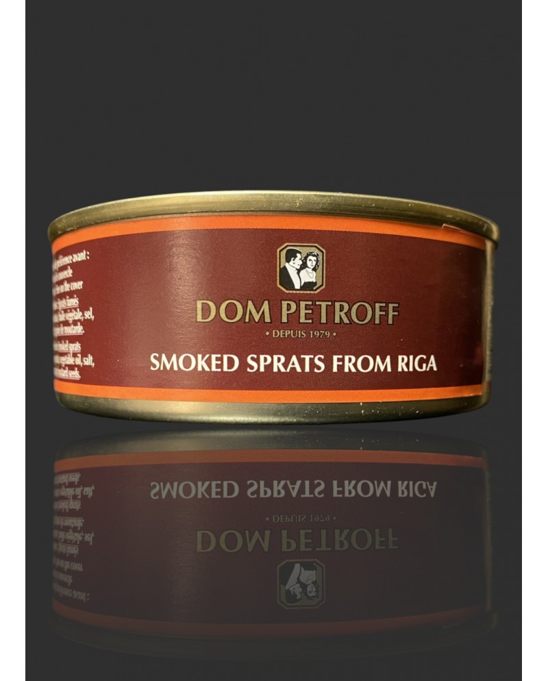 Sprats Fumés de Riga - DOM PETROFF
